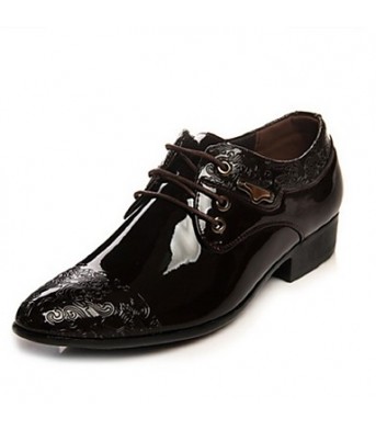 Men's Shoes PU Office & Career / Casual / Party & Evening Oxfords Office & Career / Casual / Party & Evening Low Heel Lace-up / Others  